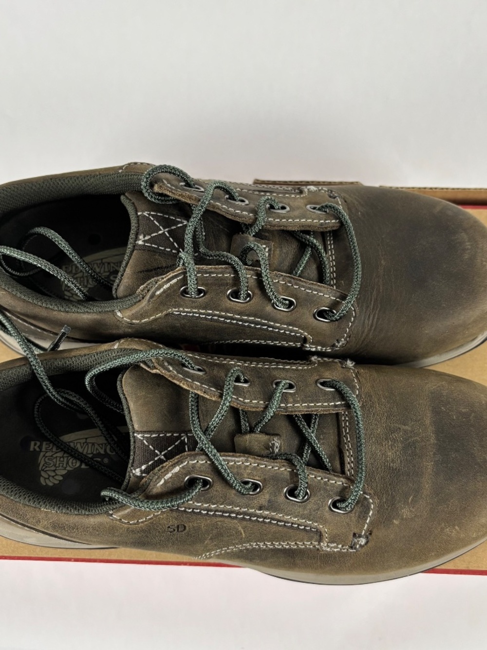 RED WING ComfortPro Safety Toe Womens 9 Brown Work Shoes - Picture 3 of 11